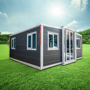 USA Avec Salle <span class=keywords><strong>de</strong></span> Bain Luxe 40 pieds Pliable 2 3 Chambre à Coucher Module Préfabriqué à Vendre Cabine Préfabriquée Maison Conteneur Extensible - Product Image 1