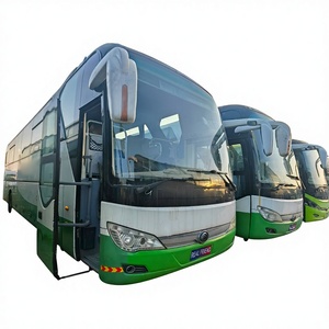 รถบัสโดยสารประจำทางและรถบัสระหว่างเมือง ยี่ห้อ Yutong 33 44 55 ที่นั่ง ยูโร 4 รถโดยสารเชิงพาณิชย์ 12 เมตร เครื่องยนต์ดีเซล เกียร์ธรรมดา - Product Image 1
