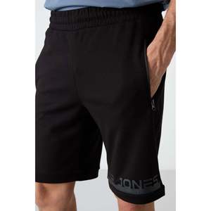 Pantalones cortos Tommylife para hombre, corte estándar, color negro, transpirables, 81241 - Product Image 4