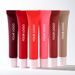 Bálsamo Labial Vegano Mate Natural de Larga Duración, Resistente al Agua, con Brillo y Destellos, Etiqueta Privada, Logotipo Personalizado, Aceite Labial - Product Image 1