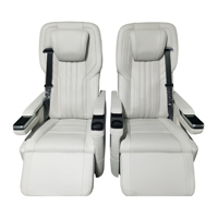 Siège de capitaine de luxe style avion pour Mercedes Sprinter Vito Van – Aménagement intérieur VIP – Amélioration du confort du siège