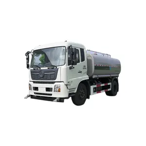 Dongfeng 4*2 su tankeri kamyonu 10000L kapasiteli sıvı taşıyıcı çekirdek rulman bileşenleri ile ev kullanımı için maliyet etkin