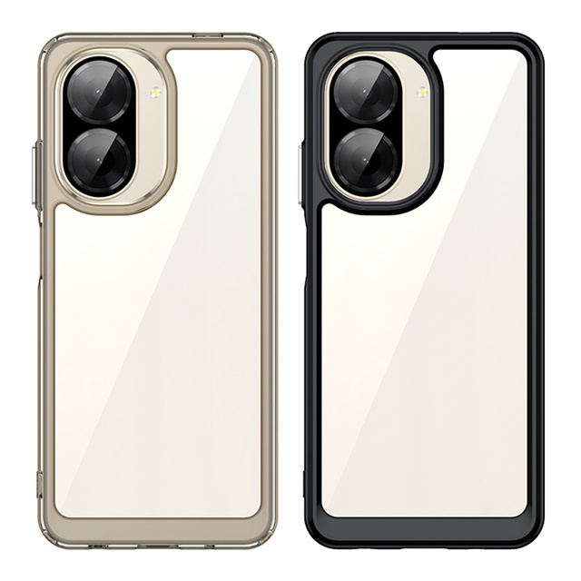 Clear Protection Mobile Phone Case for Xiaomi Poco M8 Pro M8 M7 Pro M7 C85 C71 C75 Shockproof Acrylic+TPU Cover