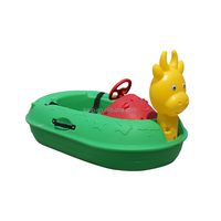 Haute qualité en plastique électrique pare-chocs bateau famille enfants piscine aire de jeux flotteur pas gonflable petit Mini Jet Boat parc aquatique en plein air