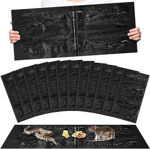 Trampa Adhesiva para Ratones, Fácil de Usar, de Alta Resistencia, Color Negro, Alfombra Mágica, Control de Plagas, Gran Cobertura, Repelente de Insectos para el Hogar y la Granja - Product Image 3