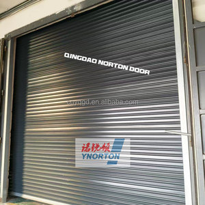 Porte graphique industrielle en acier et en plastique roulante <span class=keywords><strong>électrique</strong></span> et manuelle au design moderne Porte enroulable bon marché en gros - Product Image 1