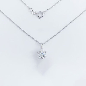 Collares de <span class=keywords><strong>Cadena</strong></span> Ajustables Minimalistas con Diamantes Cultivados en Laboratorio de Oro de 18K, Collares con Colgante de Diamantes Redondos Brillantes para Mujer - Product Image 1