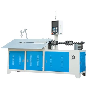 เครื่องดัดลวด CNC 2 มิติ ควบคุมด้วย PLC อัตโ<span class=keywords><strong>น</strong></span>มัติ ขนาด 2 มม.-8 มม. สำหรับดัดอะลูมิเ<span class=keywords><strong>น</strong></span>ียม สแตนเลส เหล็กกล้าคาร์บอน ยี่ห้อ ZIDA - Product Image 1