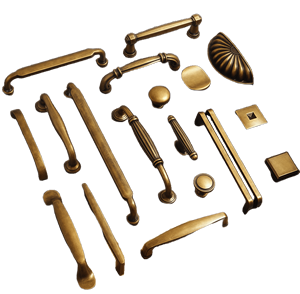 Maniglie in Lega di Zinco Massiccio Stile Antico - Maniglie Vintage Americane <span class=keywords><strong>per</strong></span> <span class=keywords><strong>Mobili</strong></span>, Armadi, Cassetti e <span class=keywords><strong>Ferramenta</strong></span> - Product Image 3