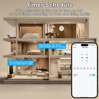 Kedatangan Baru WIFI 63A Smart Circuit Breaker 3*120V/3*220V Untuk Hotel Bahan PC Pengatur Waktu Hitung Mundur Kontrol Suara Kontrol Aplikasi