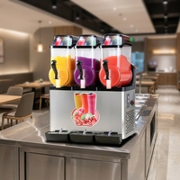 Machine à slush commerciale, machine à slush industrielle, machine à boissons glacées, machine à crème glacée, machine à slush pour magasin/supermarché/restaurant