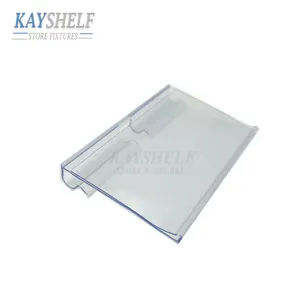 Supermarket Shelf Plastic Price Data Strip Tag Sign Label Holder