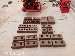 الايكولوجية برافا الأرض الطوب صانع/قوالب خرسانة للأرضيات/التربة القياسية آلة للطوب الأسمنت - Product Image 2