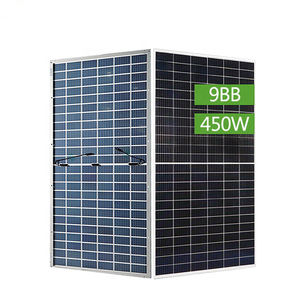 2 <span class=keywords><strong>Verres</strong></span> Solar Pv Packages Panneau solaire bifacial à double verre 200w 270W 280W Chargeur Panneau solaire pliable à demi-cellule - Product Image 4