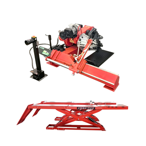 CHENTUO CT607, élévateur hydraulique à ciseaux portable à quatre cylindres, capacité de 5 tonnes, garantie de 12 mois - Product Image 1