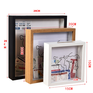 Caja de Almacenamiento Hecha a Mano para Colección de Boletos de Viaje, Avión, Tren, Películas y Postales, Marco de Fotos para Guardar Talones de Conciertos - Product Image 5