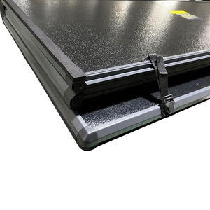 2021-2023 F150 Super Crew <span class=keywords><strong>4</strong></span> portes Super Cab 5.6 'lit court rétractable Tri Fold Tonneau couverture rigide fonction de verrouillage - Product Image 2