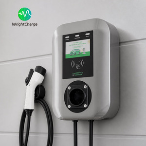 Nouvelle <span class=keywords><strong>borne</strong></span> <span class=keywords><strong>de</strong></span> <span class=keywords><strong>recharge</strong></span> murale pour véhicules électriques, 7 kW monophasé, type 2, avec RFID, IP65, certifiée CE, intelligente, AC, large plage <span class=keywords><strong>de</strong></span> tension - Product Image 1