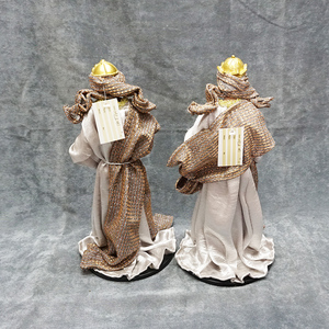 Statuette del Presepe Americano, Decorazione Natalizia per la Casa, Set di 11 Pezzi con Statua della Sacra Famiglia - Product Image 2