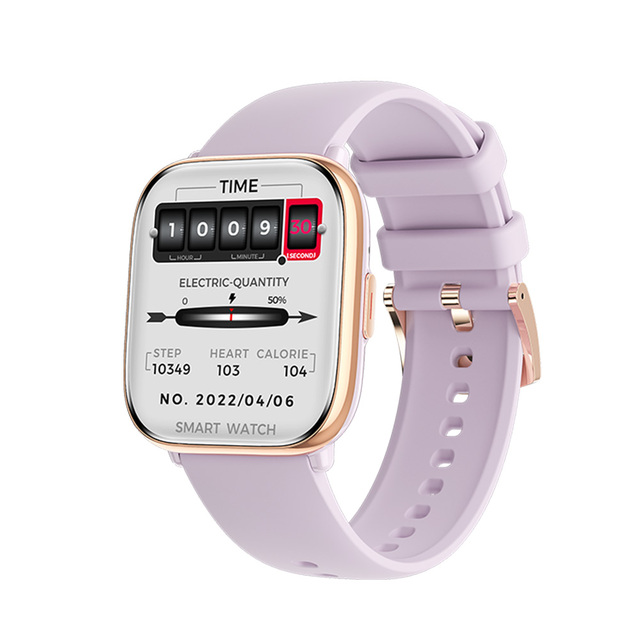 2026 HD12 Smart Watch Lady BT Call IP68 Waterproof 1.75" AMOLED Screen Health Monitoring NFC Fashion Smartwatches for Women