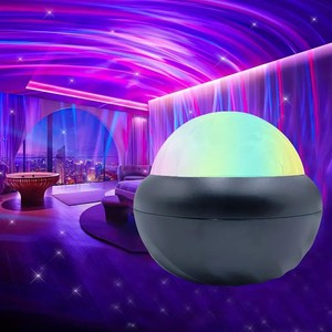 Dương sóng Aurora chiếu ánh sáng 16 màu sắc dynami Bắc Aurora thông minh chiếu ánh sáng ban đêm RGB Glow tâm trạng ánh sáng Quà Tặng - Product Image 1