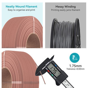 Filament de recharge en bois <span class=keywords><strong>SUNLU</strong></span> écologique, sans bobine, facile à imprimer, sans cordage, sans déformation. - Product Image 3