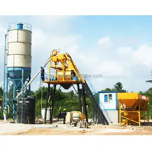 Central Mix Automatic Ready-mixed Dry Beton Concrete Batching Plant