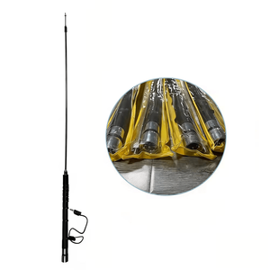 Antena HF de Banda Ancha de Largo Alcance 3.5-50MHz, Antena de Radio HF de Alta Potencia Ajustable con Base Magnética - Product Image 1