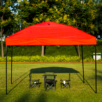 Logo personnalisé 10x10 Impression publicitaire Promotionnelle Pop Up Événement Chapiteau en acier pliant Gazebo Auvent Tente d'exposition sur le toit