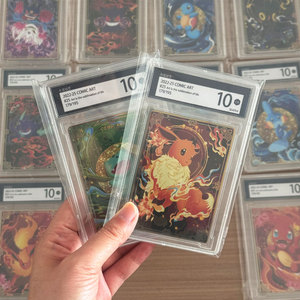 MS Venta al por Mayor de Cartas Magnéticas de <span class=keywords><strong>Metal</strong></span> de Pokémon, Juego de Mesa Artístico de Alta Calidad para Fans, <span class=keywords><strong>Caja</strong></span> de Sobres de Regalo de Anime Popular - Product Image 1