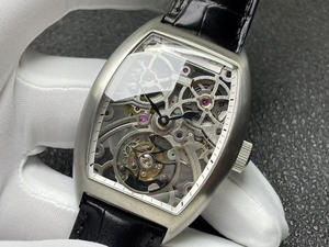 Reloj Mecánico Automático de Acero Inoxidable con Esfera de Cristal de Zafiro, Correa de Goma, Resistente al Agua 5BAR, Diseño Simple, Fecha Automática - Product Image 3