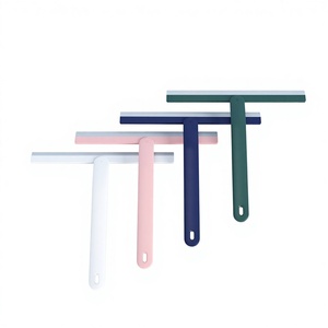 EVEFU Waterproof Glass Scraper & Window Squeegee with Soft Rubber and Plastic Handle for Bathroom Floors Car - Product Image 1