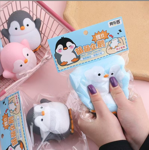 Pelotas Antiestrés de Pingüino, Juguetes Sensoriales para Niños y Niñas, Alivio de la Ansiedad, TDAH, Autismo, Juguetes Blandos y Calmantes - Product Image 5