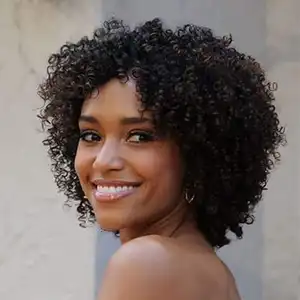 NOBLE Vendor wholesale hot selling Short Afro Kinky Curly Bob Wigs No Lace Front Human Hair Wigs For Black Women