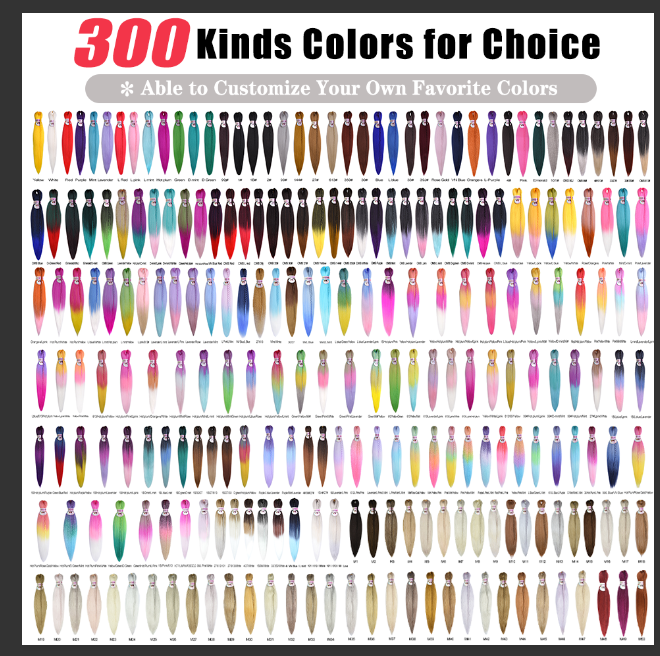 Colorful Pre Stretched Braiding Hair, New Design High Classy Layered End Easy Braid in Stock