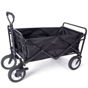 Large Capacity Custom Camping Shopping <b>Foldable</b> Four-Wheel Steel & MDF <b>Trolley</b> Cart with OEM Support Eco-Friendly & Waterproof - Product Image 6