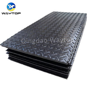 4x8 HDPE 트랙 도로 바닥 중장비 진흙 바닥 보호 매트 용 임시 접지 매트 - Product Image 3