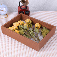 Cadre de présentation double face en verre de qualité supérieure, profondeur 4 cm, pour fleurs séchées 4x6, 5x7, 6x8, 8x10 – Préservez vos souvenirs