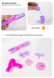 Casa del gioco del <span class=keywords><strong>giocattolo</strong></span> del telefono mobile di bellezza set dress up delle ragazze dei capretti giocattoli con specchio - Product Image 3