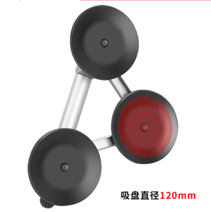 Ventosas de Sucção em Liga de Alumínio para Azulejos e Pisos, Elevador com Cabeça Dupla e Tripla para Manuseio de Vidro - Product Image 4