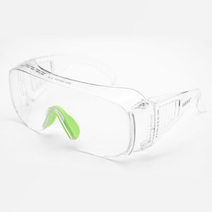 Lunettes de sécurité de haute qualité, belles, transparentes, entièrement fermées, anti-buée, anti-éblouissement, en PP, pour la protection contre les UV - Product Image 6