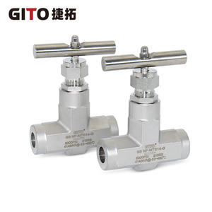 High-Temperature High-Pressure One-Piece Forged <b>Needle</b> <b>Valve</b> with High-Welding Manual Control for Water and Oil Media - Product Image 4