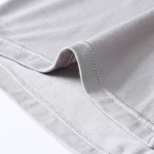 Men's XL Bamboo Fiber Sports <b>Boxer</b> Briefs Open Bottom <b>Long</b> Mid-Rise Underwear Direct Sales From Cross-Border Manufacturer - Product Image 3