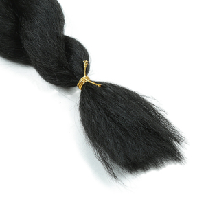 Chất Lượng Cao Kinky Thẳng Tổng Hợp Bện Tóc Có Thể Sử Dụng <span class=keywords><strong>360</strong></span> ℉ Lược Ép Tóc Phần Mở Rộng Số Lượng Lớn Vixen Crochet Bím Tóc - Product Image 6