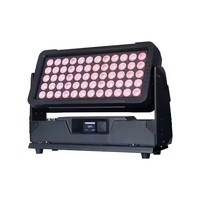 Projecteur LED extérieur 60x10W IP65 RGBW pour lavage mural, éclairage de scène, architecture, bâtiment et éclairage urbain couleur