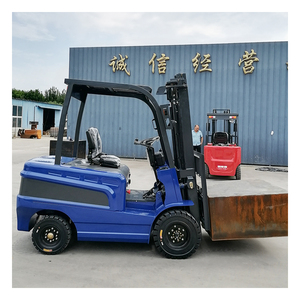 China Nieuwe Producten 4 Wielen Elektrische Heftruck Fabrikant 2ton 3ton 1ton Volledige Batterij Elektrische Vorkheftruck Te Koop - Product Image 1