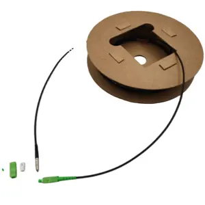 Blindado SC/3,0/APC Stelband monomodo Simplex mm LSZH Anti-UV Cable de conexión de fibra óptica ignífugo