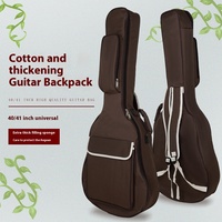 40/41 Inch Thick Non-woven Cotton Acoustic Guitar Backpack