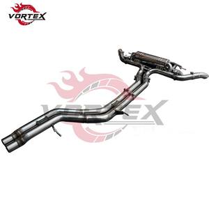 Escape Trasero Vortex Valvetronic de Alto Flujo en Acero Inoxidable Pulido para AUDI Q8 3.0T 2019-2024 - Product Image 6