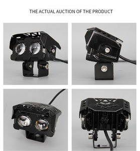 卸売スポットライト2smd 12w <span class=keywords><strong>LED</strong></span>バイクスポットライト<span class=keywords><strong>LED</strong></span>作業灯ブルー2レンズ付きカバー付きフォグライトバイクモーターカー用 - Product Image 5